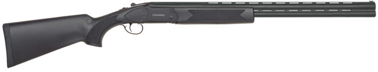 Mossberg 75483 Silver Reserve Eventide Over/Under 20 Gauge 3" 2rd 26", Black, Synthetic Furniture, Fiber Optic Sight, 5 Field Set Chokes