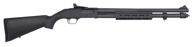 MOSSBERG 590 SECURITY TACTICAL 12G 20" MLOK BLK 8RD