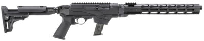 RUGER PC CARBINE 9MM 16.1″ BBL FOLDING ADJUST. STOCK BLACK 1-17RD MAG