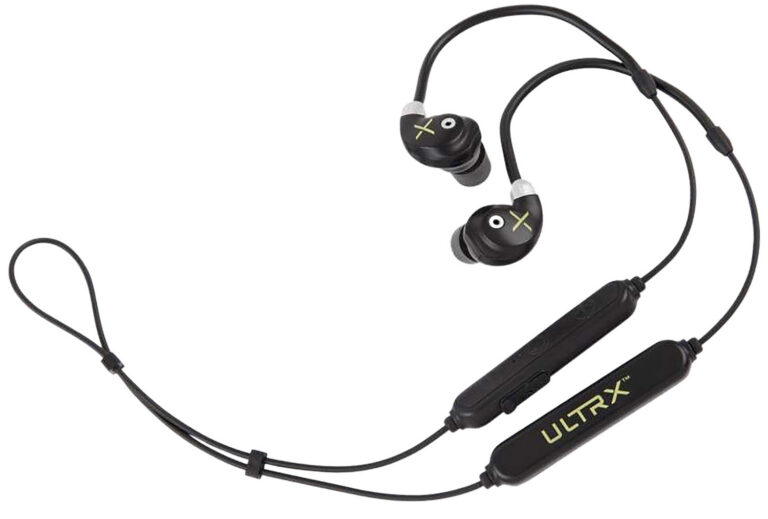 ULTRX Bionic Fuse Bluetooth Around the Neck Earbuds - Black