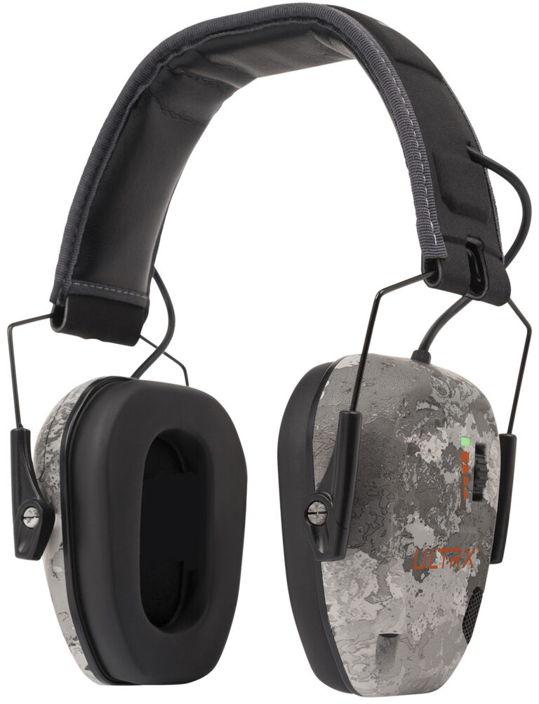 ULTRX Bionic Electronic Earmuff - Veil Tac Gray Camo