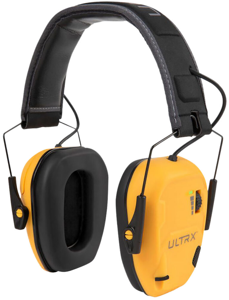 ULTRX Bionic Electronic Earmuff - Interstate Yellow