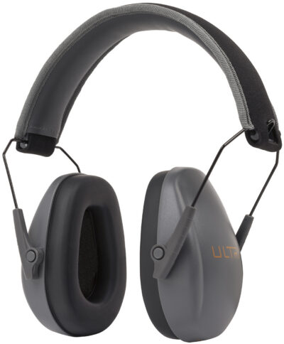 ULTRX Slim Profile Passive Earmuff – Gray