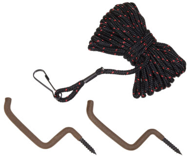 Allen 54 Bow & Gun Rope Treestand Black/Red 20′ Long Includes 2 Hangers