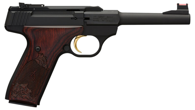 Browning 051519490 Buck Mark Challenge 22 LR 5.50" 10+1 Black Aluminum Alloy Ros