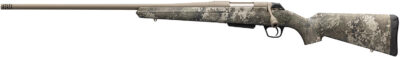 Winchester Repeating Arms 535782294 XPR Hunter Full Size 6.5 PRC 3+1 24″ Flat Dark Earth Perma-Cote Sporter Barrel, Drilled & Tapped Steel Receiver, TrueTimber Strata Fixed Synthetic Stock, Left Hand