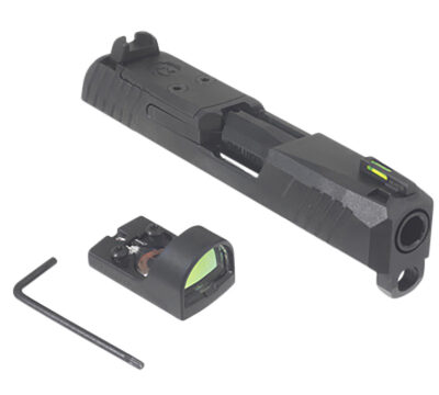 Ruger MAX-9 STD SLIDE ASSEMBLY WITH READY DOT