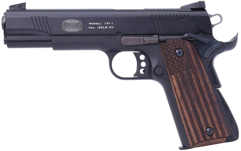 BLG MAUSER 1911 22LR 5 STRAIGHT US FLAG GRIPS