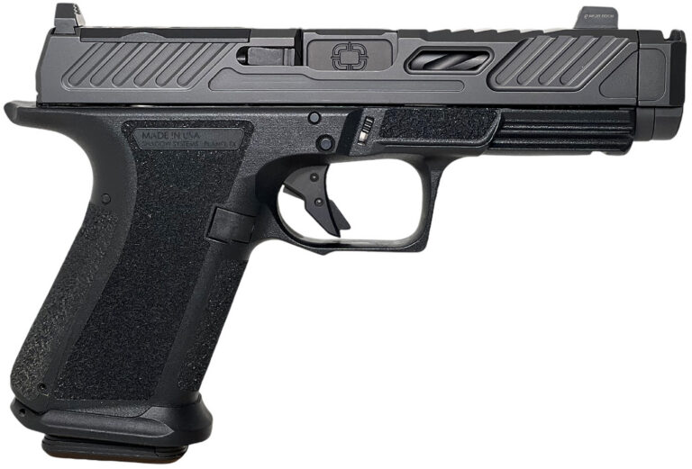 SHAS MR920P 9MM 4.25 BLK ELITE SLIDE OPT BLK