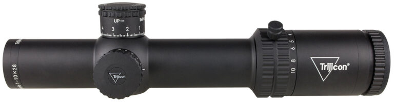 Trijicon 2900050 Credo Matte Black 1-10x28mm, 34mm Tube Illuminated Green/Red Segmented Circle Enhanced Reticle
