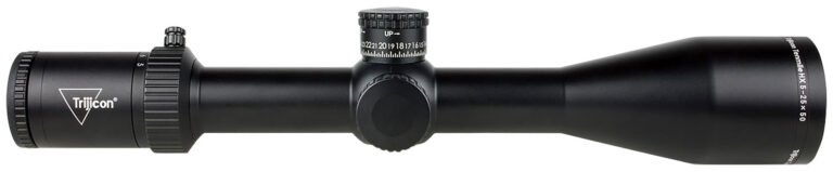 Trijicon 3000020 Tenmile HX Satin Black 5-25x50mm, 30mm Tube Illuminated Green/Red MOA Ranging Crosshair Reticle