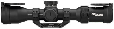 Sig Sauer Tango Msr, 2-12x40mm, 34mm, Ffp, Illuminated Mrad Milling 2.0, 0.1 Mrad Locking, Black W/ 1.535 Msr-Mount