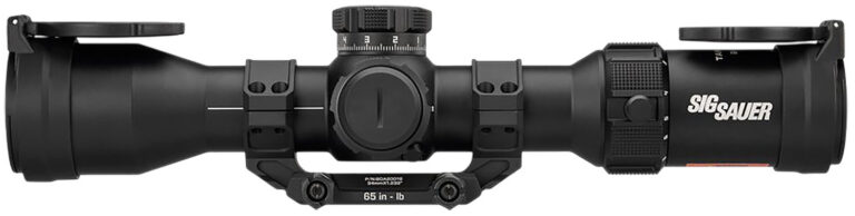 Sig Sauer Tango Msr, 2-12x40mm, 34mm, Ffp, Illuminated Mrad Milling 2.0, 0.1 Mrad Locking, Black W/ 1.535 Msr-Mount