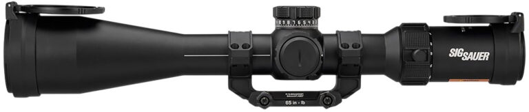 Sig Sauer Tango Msr, 5-30x56mm, 34mm, Ffp, Illuminated Mrad Milling 2.0, 0.1 Mrad Locking, Black W/ 1.535 MSR-Mount