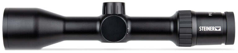 Steiner 8777 Predator Black 4-16x 44mm, 30mm Tube, Illuminated Ballistic E3 Reticle
