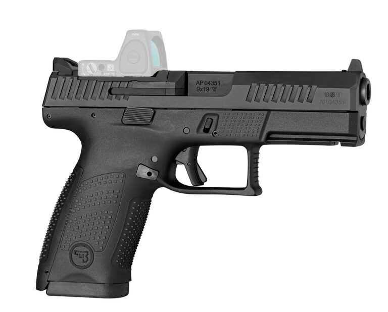 CZ P-10C 9MM 4" BLK 10RD OPTIC READY