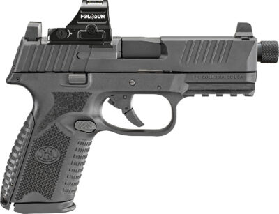 dFN 509 TACTICAL W/ HOLOSUN HS407C BLK 9MM 4.5″ 1-15RD 1-24RD