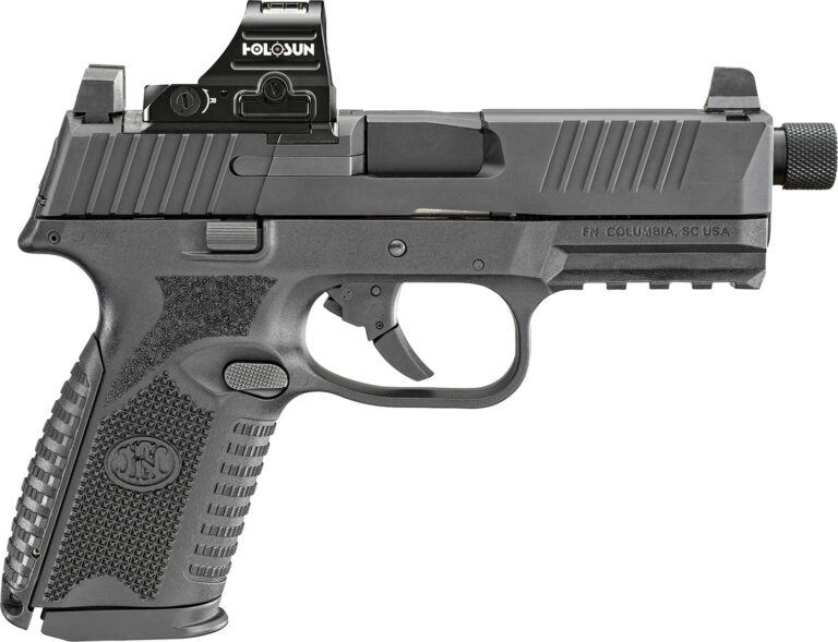 dFN 509 TACTICAL W/ HOLOSUN HS407C BLK 9MM 4.5" 1-15RD 1-24RD