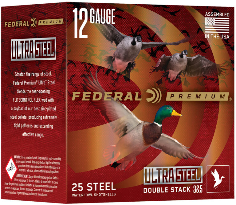 Federal PWUX142BB Premium 12Gauge 3" 1 1/4 oz BB Shot 25 Per Box/10 Cs