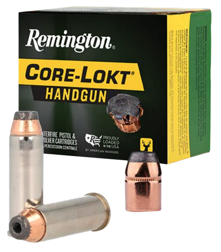 Remington Ammunition R20225 Core-Lokt Handgun 41RemMag 210gr Jacketed Hollow Point 20 Per Box/10 Case