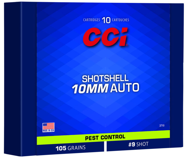 CCI Shotshell Pistol Ammo 10mm Auto 109gr. 9 Shot 10 rd.