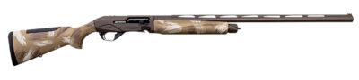 Weatherby XSL2028MAG Sorix  Full Size 20 Gauge Semi-Auto 3″ 2+1 28″ Burnt Bronze Cerakote Vent Rib Barrel & Drilled & Tapped Steel Receiver, Slough Camo Synthetic Stock w/Adj Shim, Ambidextrous