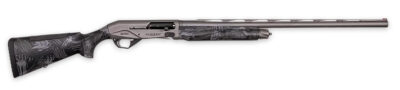 Weatherby XST1228SMG Sorix  Full Size 12 Gauge Semi-Auto 3.50″ 2+1 28″ Gray Cerakote Vent Rib Barrel & Drilled & Tapped Steel Receiver, Storm Camo Synthetic Stock w/Adj Shim, Ambidextrous