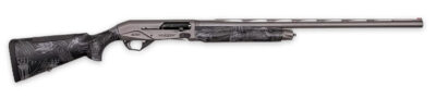 Weatherby XST2028MAG Sorix  Full Size 20 Gauge Semi-Auto 3″ 2+1 28″ Gray Cerakote Vent Rib Barrel & Drilled & Tapped Steel Receiver, Storm Camo Synthetic Stock w/Adj Shim, Ambidextrous