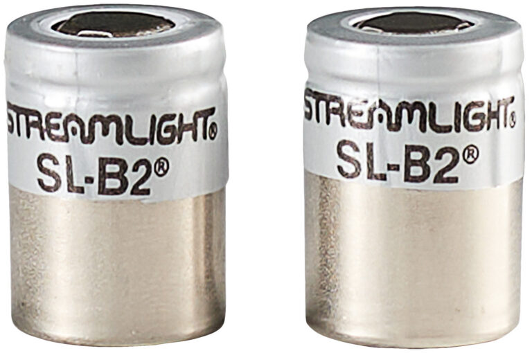 Streamlight 22121 SL-B2 Battery Silver 3.2 Volts (2) Single Pack