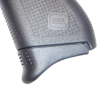 Pearce Grip PG43 Grip Extension  made of Polymer with Black Finish & 3/4″ Additional Length for  Glock 43