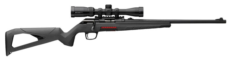 Winchester Repeating Arms 525233102 Xpert Combo Full Size 22 LR 10+1 18" Matte Black Barrel, Drilled & Tapped Steel Receiver, Gray Synthetic Molded Stock, Vortex Crossfire II 2-7x32mm Scope