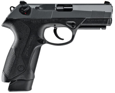 Beretta USA JXF9G17SD PX4 Storm G-SD Full Size Frame 9mm Luger 20+1/17+1 4″ Black Inox Heavy Contour Rotating Barrel, Black Bruniton Serrated Steel Slide, Black Polymer Frame w/Picatinny Rail