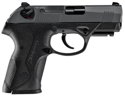 Beretta USA JXC9G10CC2 PX4 G Compact Carry 9mm Luger 10+1 3.20″ Black Inox Heavy Contour Rotating Barrel, Black Bruniton Serrated Steel Slide, Black Polymer Frame w/Picatinny Rail