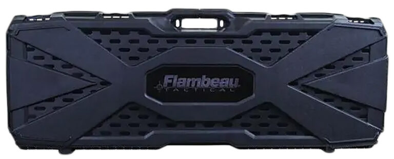 Flambeau 6500AR Tactical Rifle Case Black Polypropylene Water Resistant