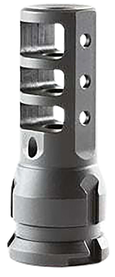 KEYMO MUZZLE BRAKE KEYMO MUZZLE BRAKE 46 CALIBER 11/16”X24 THREADS BLACK