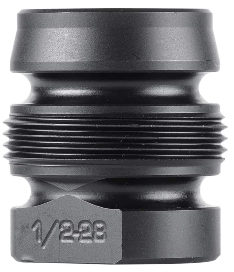 XENO MOUNT XERO MUZZLE DEVICE XENO MOUNT XERO 45 CALIBER .578''X28 THREADS BLACK