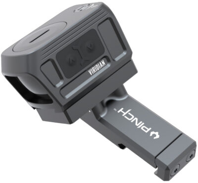 Viridian 9820033 PINCH Adjustable 35 Degree Offset Mount ACRO Adapter  Black Anodized