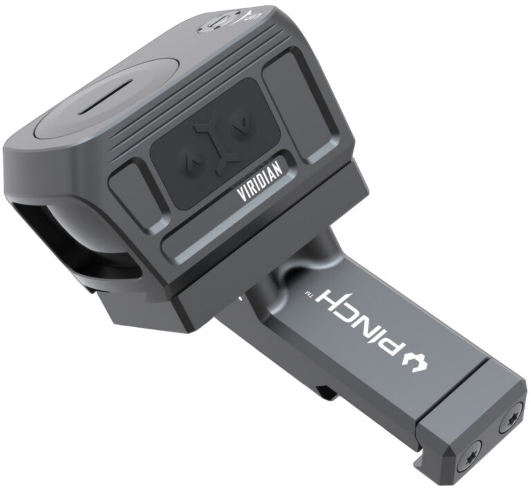 Viridian 9820033 PINCH Adjustable 35 Degree Offset Mount ACRO Adapter Black Anodized