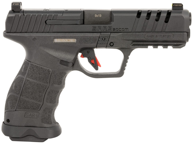 SAR9 SOCOM 9MM BLK 5.2" TB