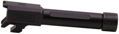 True Precision Inc TPSHCBXTBL Springfield  9mm Luger 3.10″ Threaded Black Nitride Stainless Steel, Fits Springfield Hellcat