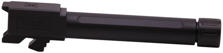 TRUE BARREL FOR GLOCK 19/19X & 45 THREADED BARREL FOR GLOCK 19 BLACK NITRIDE