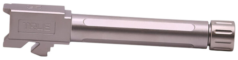 TRUE BARREL FOR GLOCK 19/19X & 45 THREADED BARREL FOR GLOCK 19 STAINLESS
