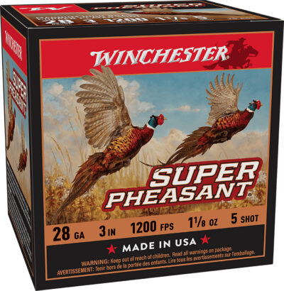 Winchester Ammo X283PH5 Super Pheasant  28Gauge 3″ 1 1/8oz 5Shot 25 Per Box/10 Case