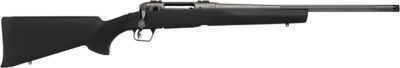 Savage Arms 58273 110 Trail Hunter Lite Full Size 270 Win Mag 4+1 20″ Fluted/Threaded Barrel, Drilled & Tapped Steel Receiver, Black Fixed Synthetic Stock