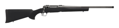 Savage Arms 58274 110 Trail Hunter Lite Full Size 30-06 Springfield 4+1 20″ Fluted/Threaded Barrel, Drilled & Tapped Steel Receiver, Black Fixed Synthetic Stock