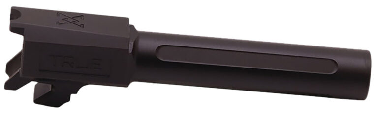 True Precision Inc TPSHCPBXBL Springfield  9mm Luger 3.70" Fluted Black Nitride Stainless Steel, Fits Springfield Hellcat Pro
