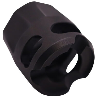 True Precision Inc TPYMICROBL Micro Compensator Y-Type Black Nitride 416R Stainless Steel 1/2″x28 Threads 9mm/380 ACP
