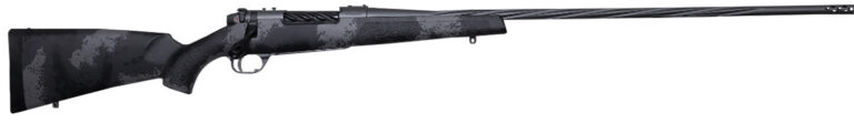 Weatherby Mark V LW 257WBY 26'' +2'' Brake CARBON GREY Rcvr BLACK Stk