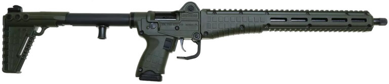 KelTec S2K-GLK Gen3 9mm Rifle BLUED/GREEN 15RD MAG