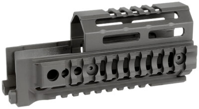 Midwest Industries MIAKALPHAQR6  AK Alpha Black 6061 Aluminum AK-47/AK-74 6.00″ Long